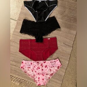 Victoria’s Secret PINK Panties (set of 4) - NWT